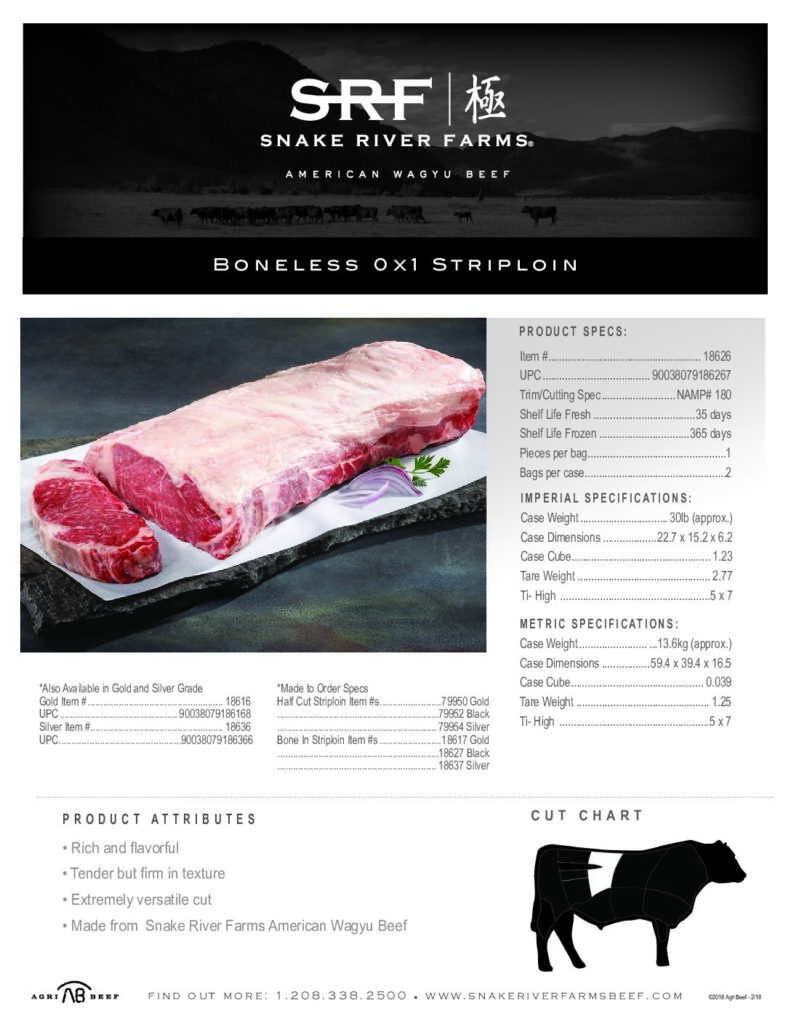 thumbnail of SRF AMWAGYU STRIPLOIN POS